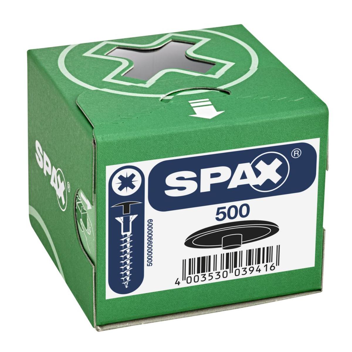 SPAX-S Abdeckkappen mit Kopfbohrung