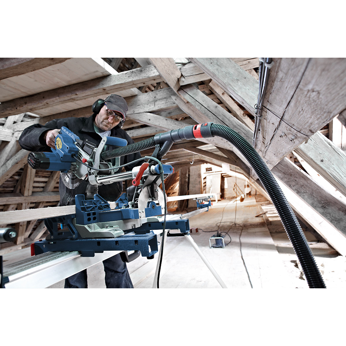 Bosch Paneelsäge GCM 8 SJL, mit Kreissägeblatt 216 x 30 mm