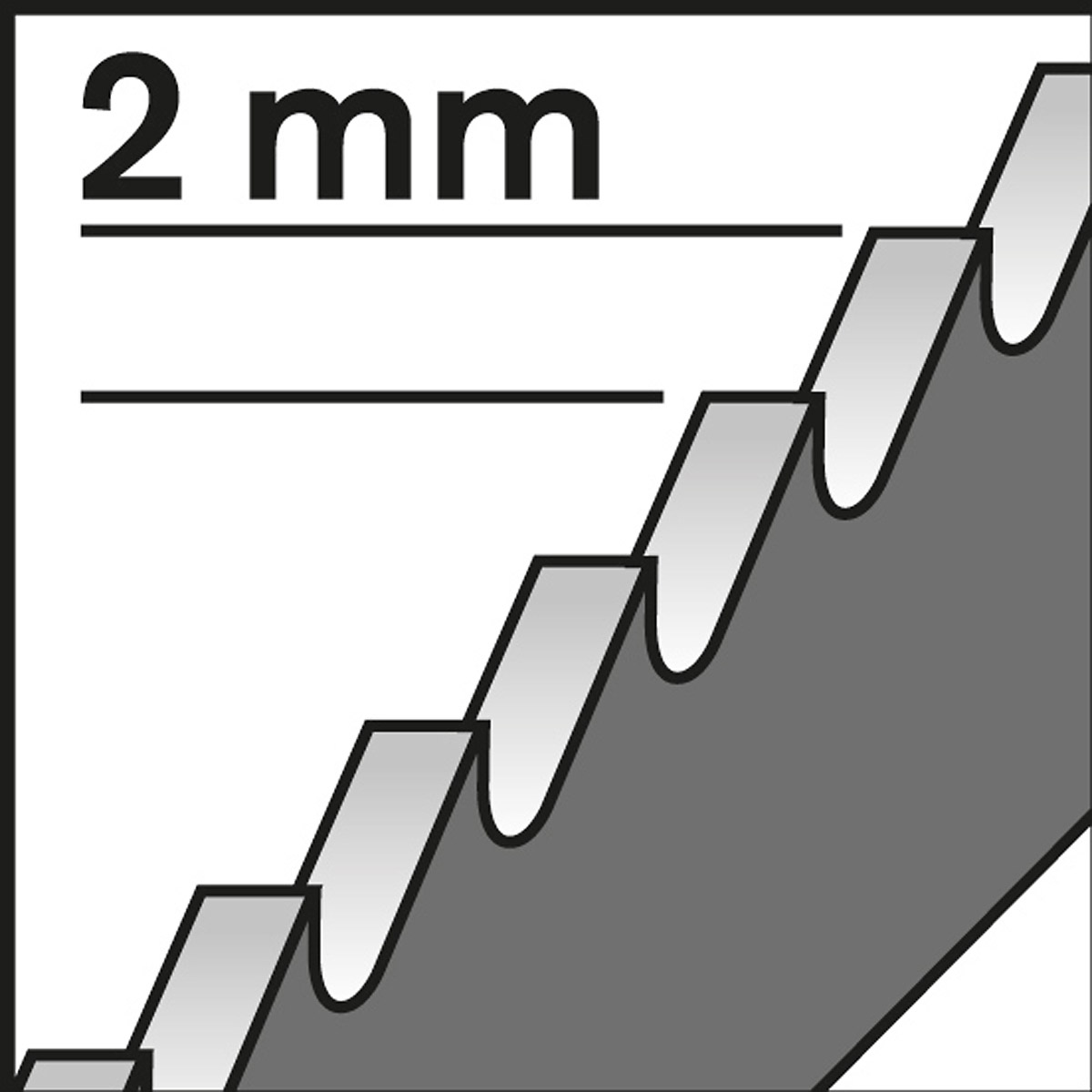 Bosch Stichsägeblatt T 119 BO Basic for Wood