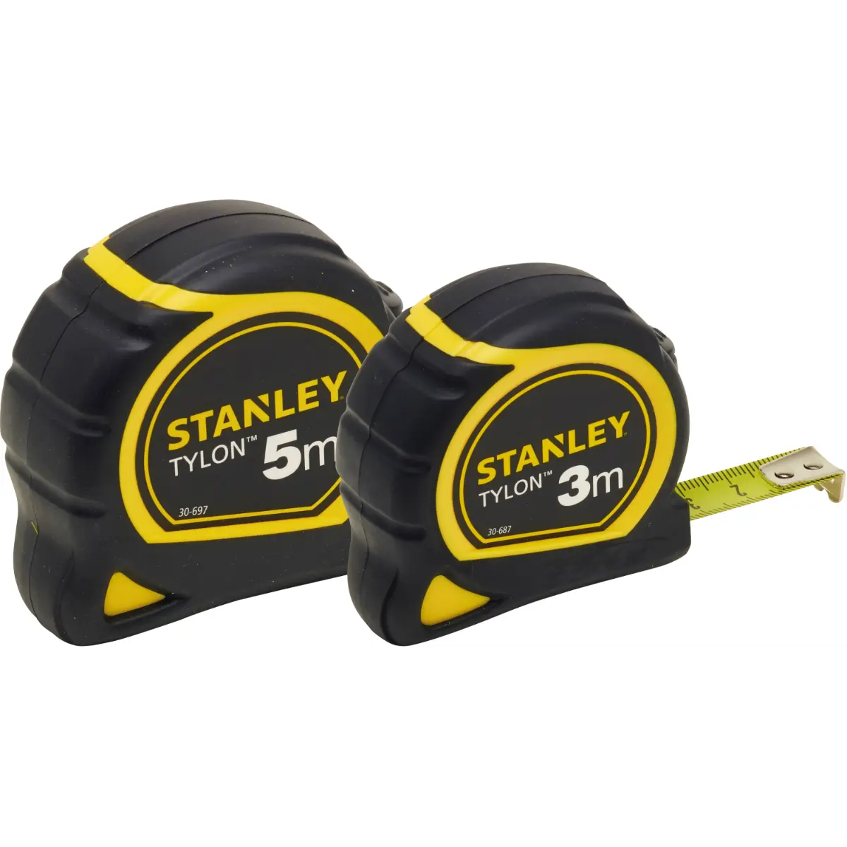 STANLEY Bandmaß Tylon Doppelpack 3m + 5m