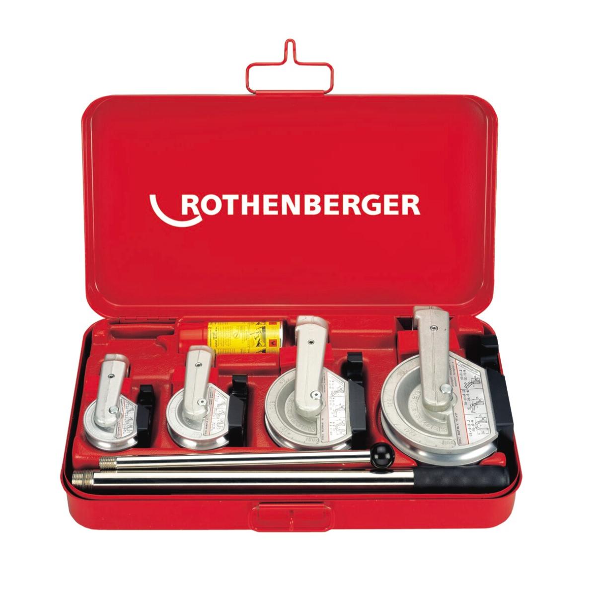 Rothenberger Biegegerät ROBEND H+W Plus Set, 1/2 - 5/8 - 7/8 Zoll