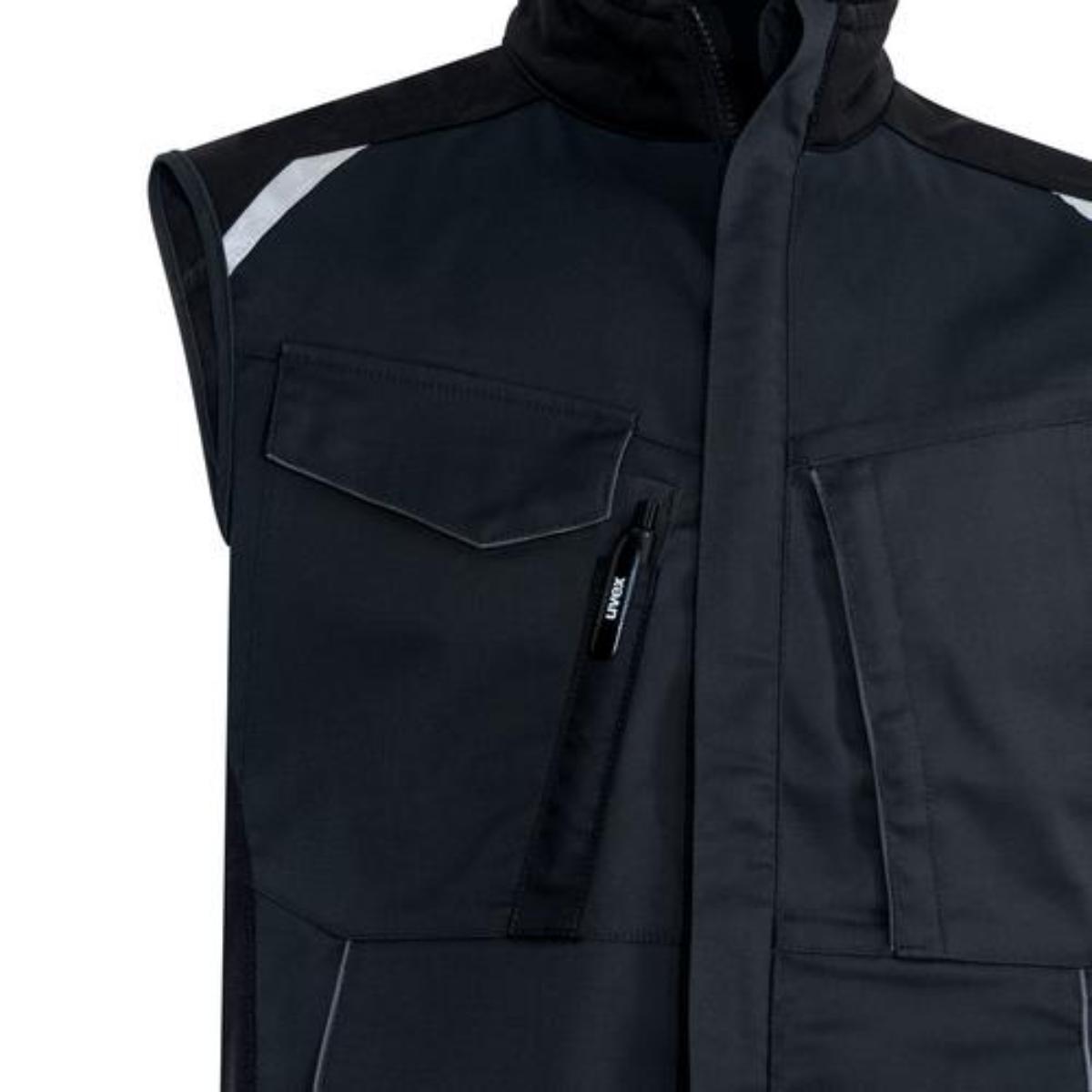 uvex suXXeed industry Weste Herren graphit