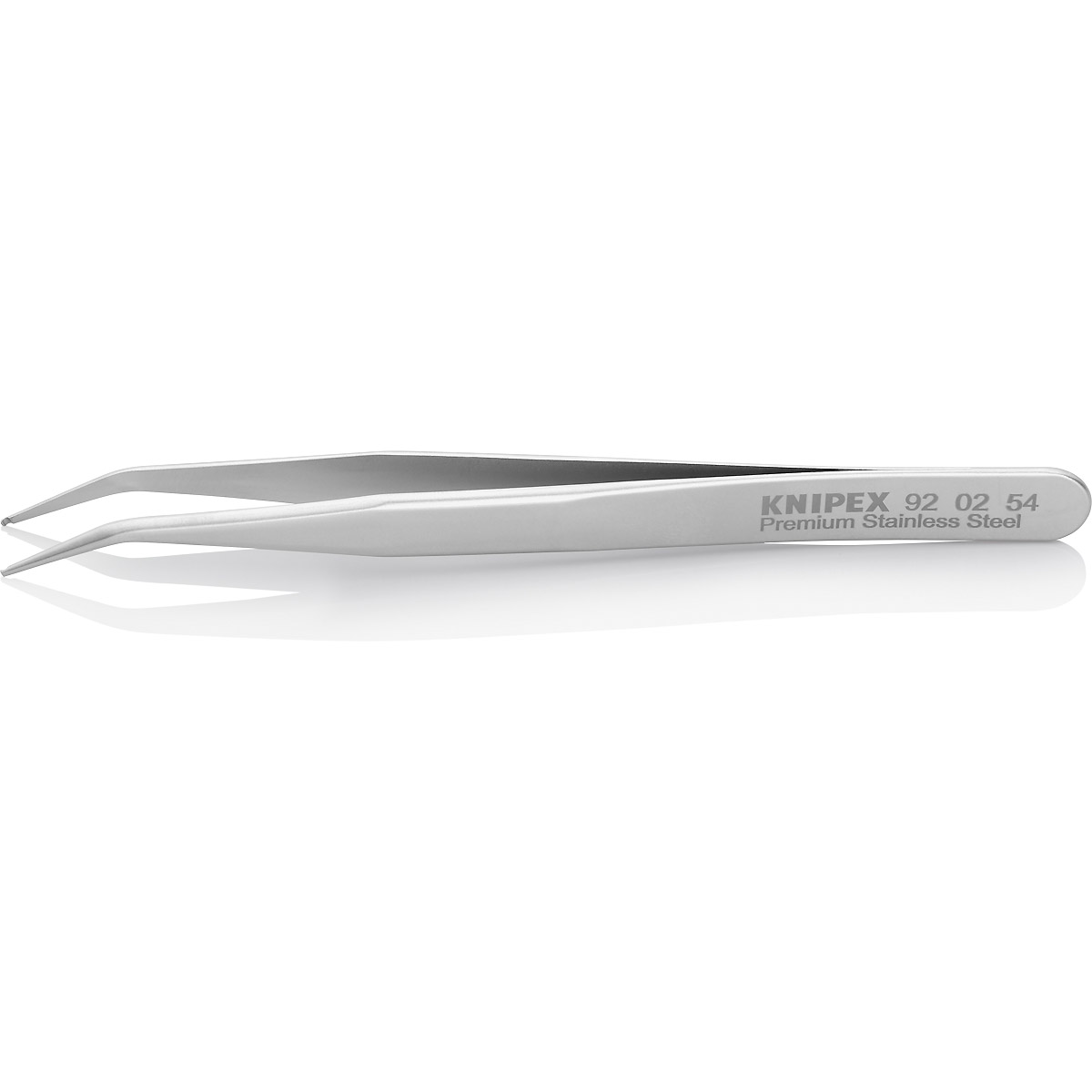 KNIPEX SMD Präzisionspinzette Edelstahl angewinkelt