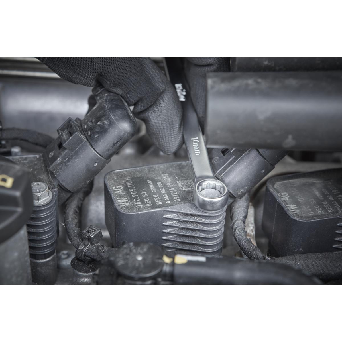 Wiha Ring-Gabelschlüssel Set 12-teilges Set in Halter