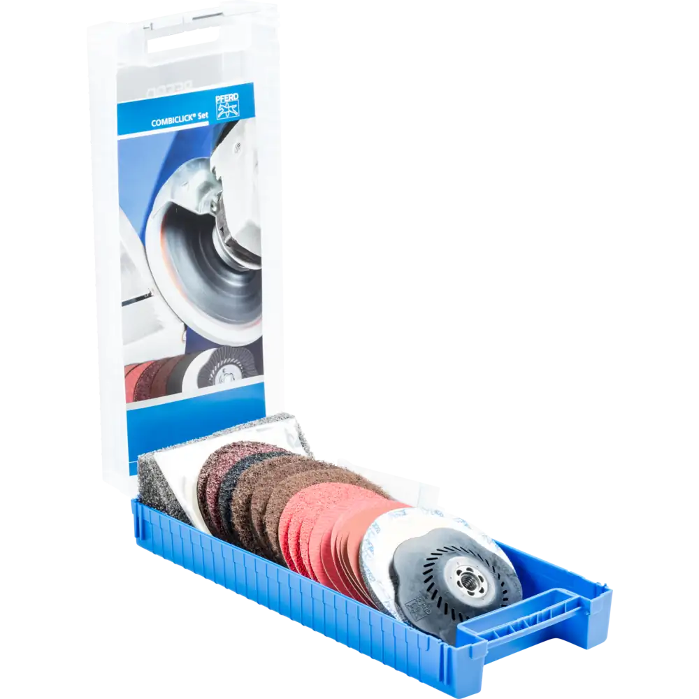 PFERD TOOLS COMBICLICK Set 19-tlg. Ø 125 mm