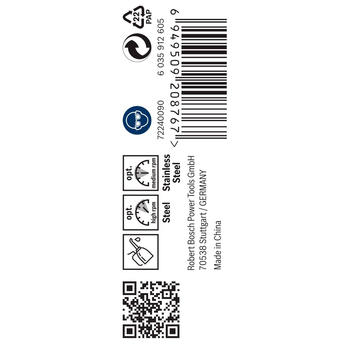 Bosch PRO Metallbohrer HSS-Co, DIN 338