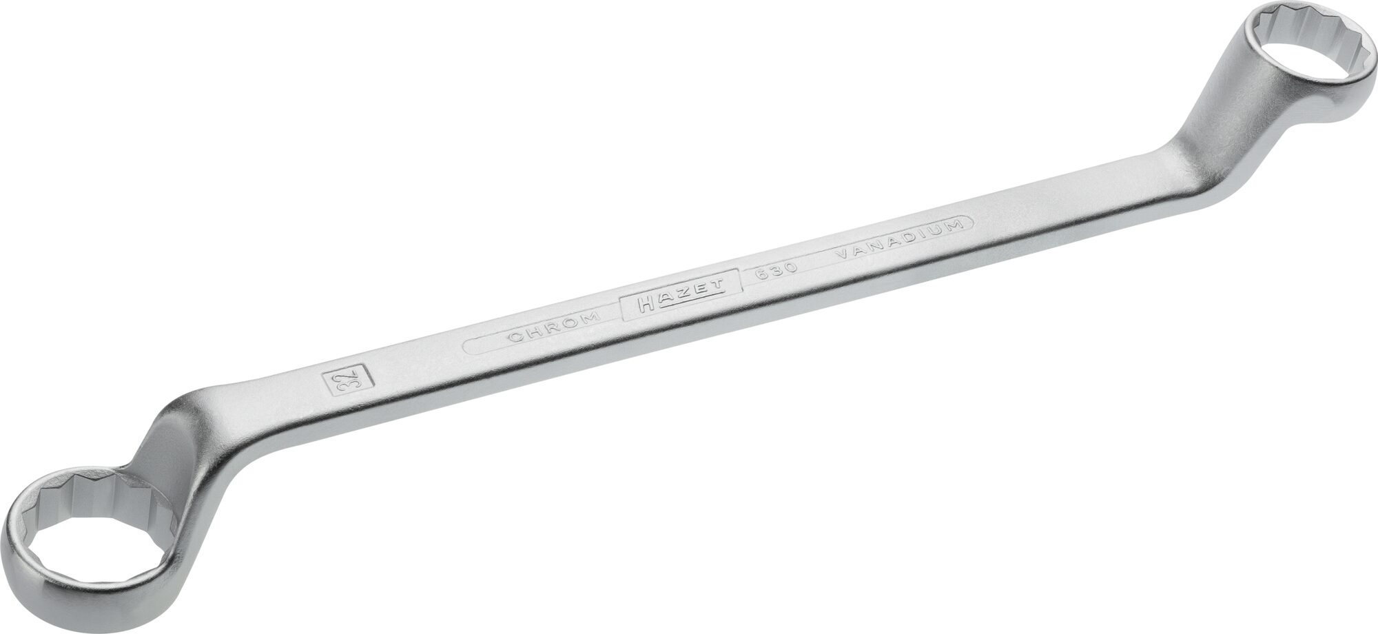 Clé à douille double anneau HAZET - double six pans extérieur