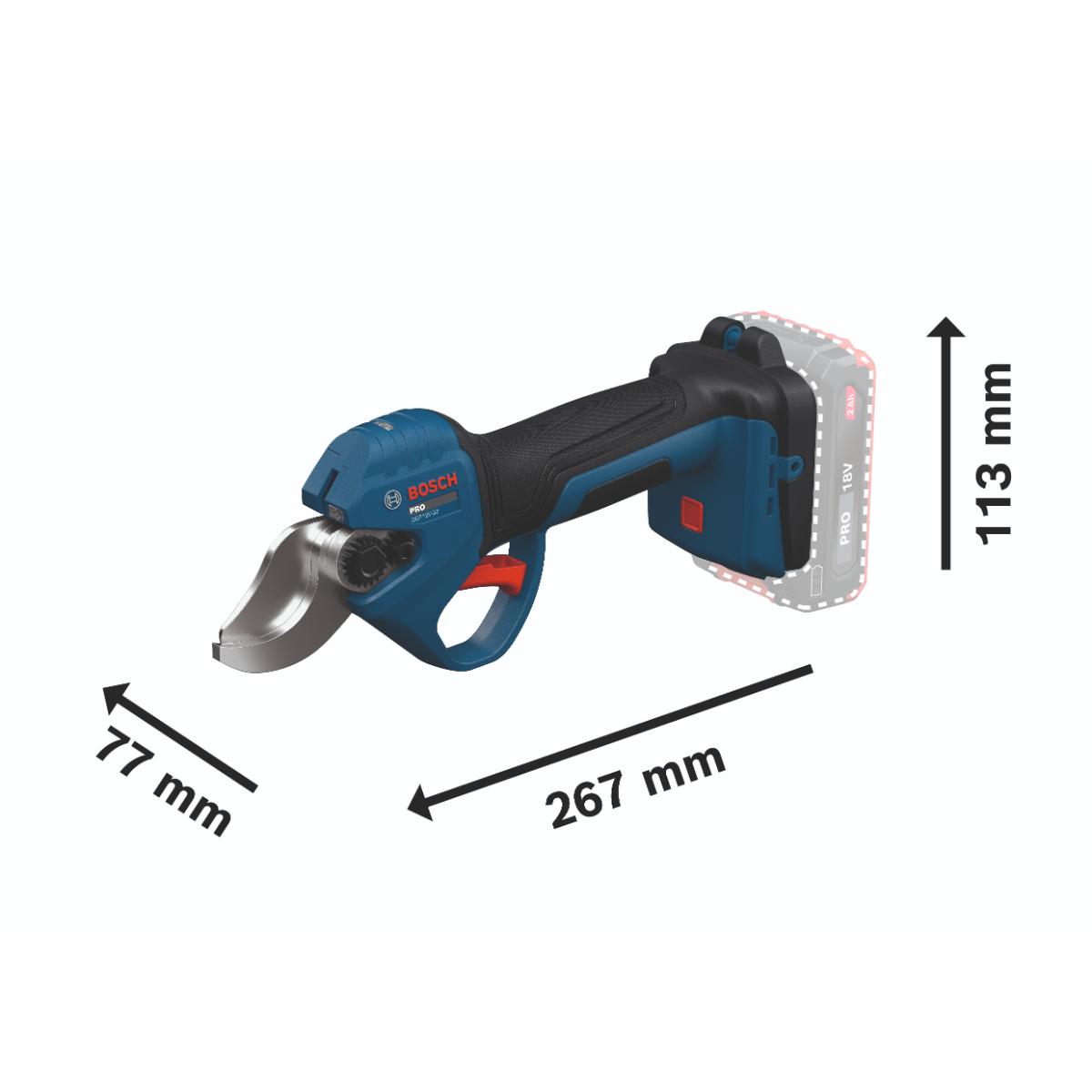 Bosch Akku-Gartenschere GGP18V-32 Pruner 18V