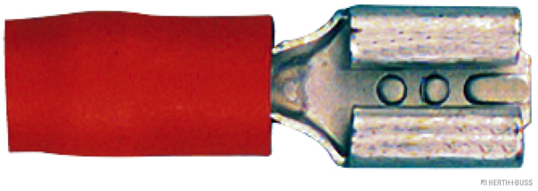 HERTH&BUSS Quetschverbinder, DIN 46245 Flachsteckhülse