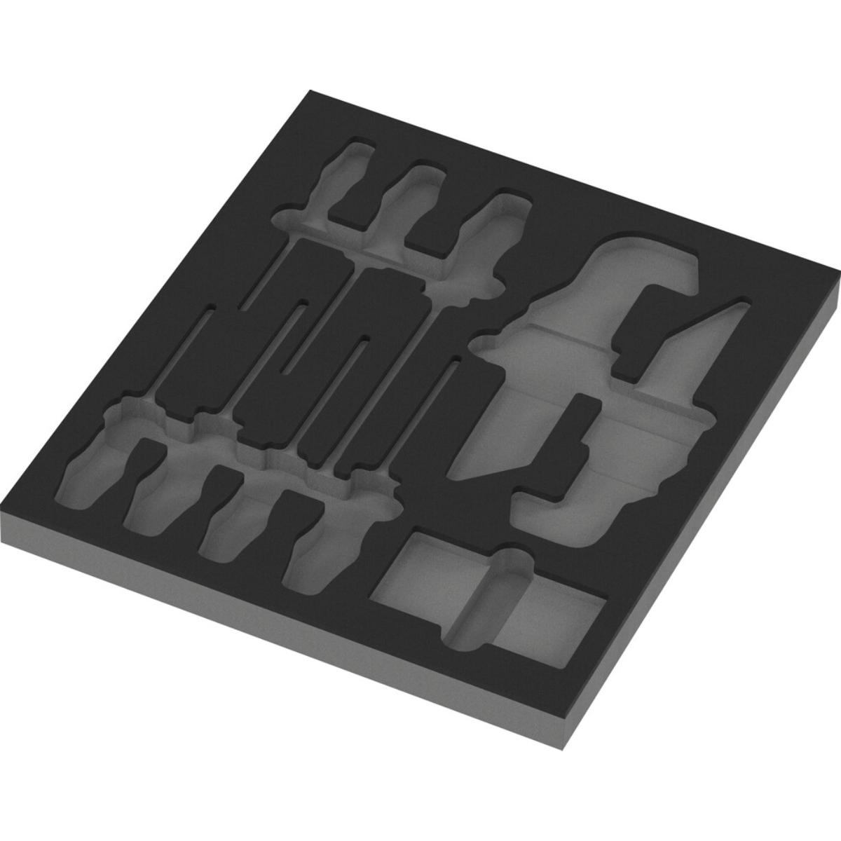 Wera 9860 Schaumstoffeinlage Stainless Set 1, ohne Werkzeug