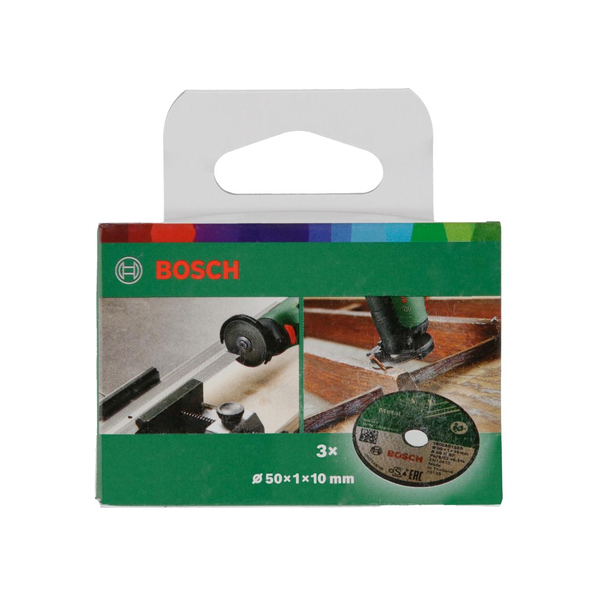 Bosch Expert für Inox Trennscheibe gerade 50 mm, 3er-Pack