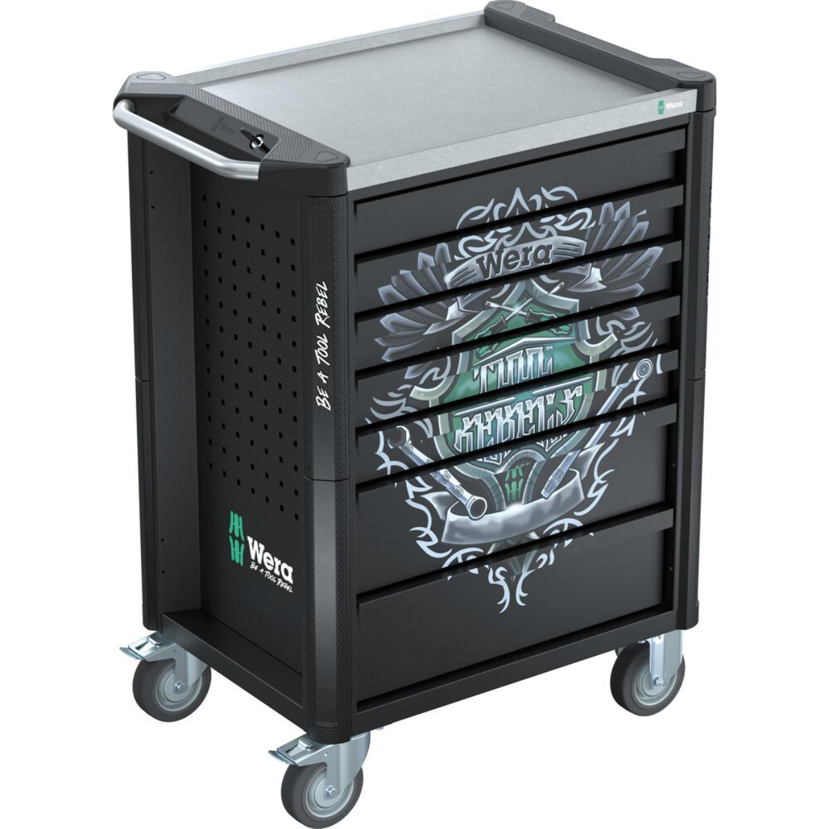 Wera 9706 Tool Rebel Werkstattwagen Stainless 2