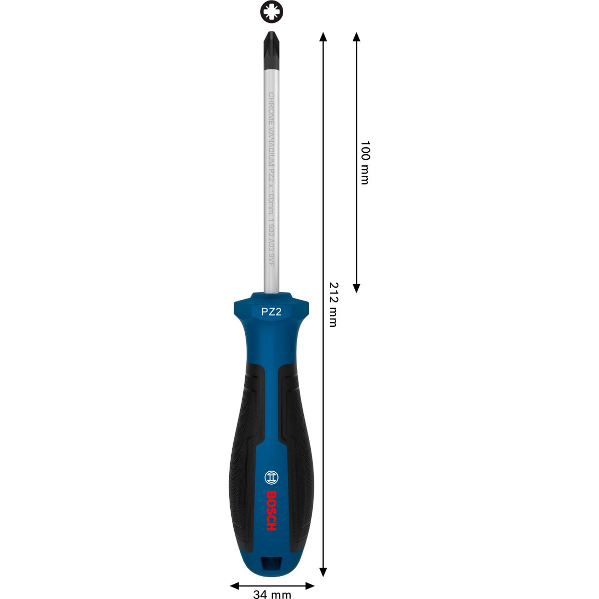 Bosch Schraubendreher PZ2 x 100 mm