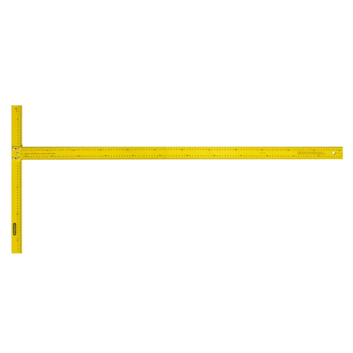 STANLEY T-Reissschiene 122cm 50mm breites Bl. f. Platten bis 1220 mm