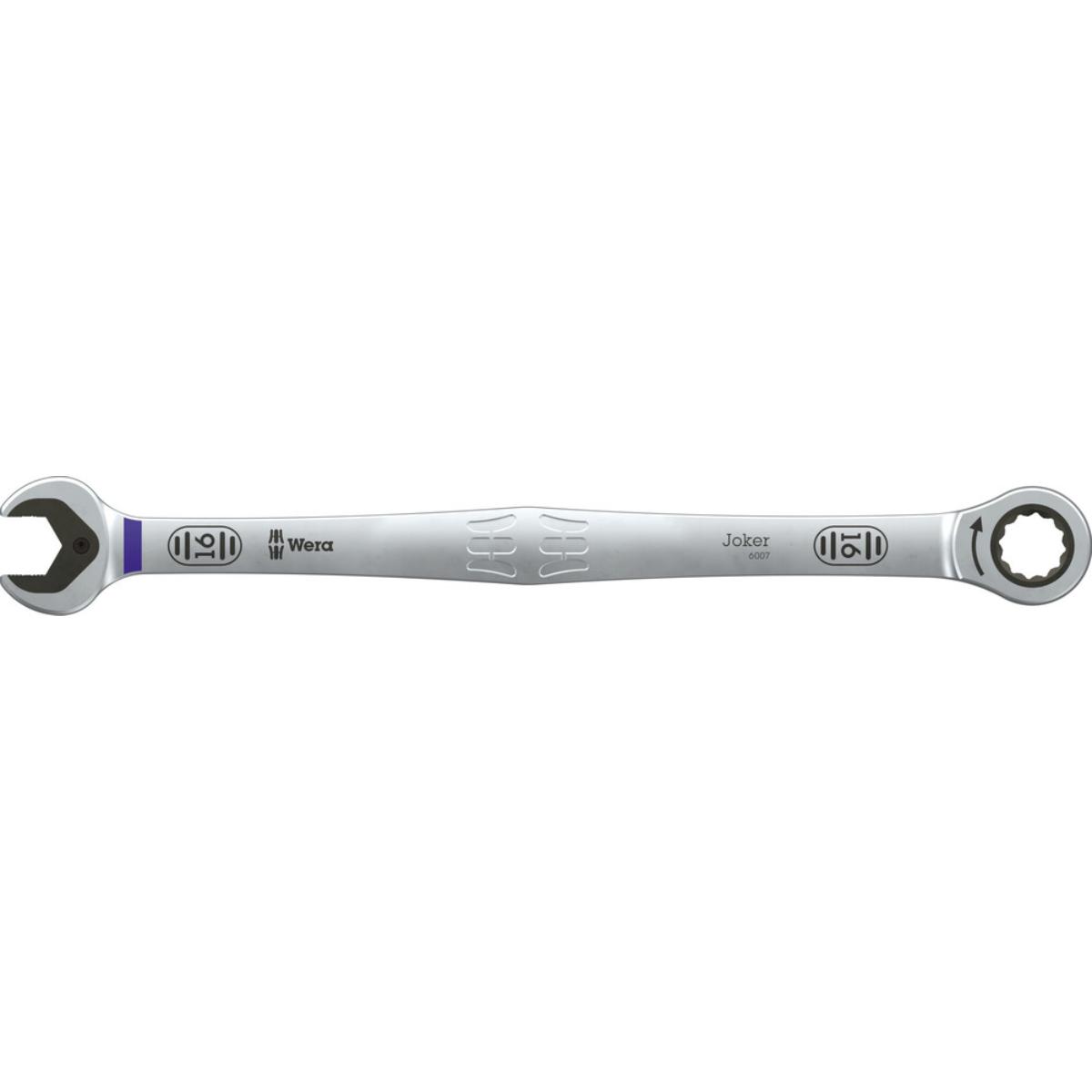 Wera 6007 Joker Maul-Ringratschen-Schlüssel SB, lange Ausführung