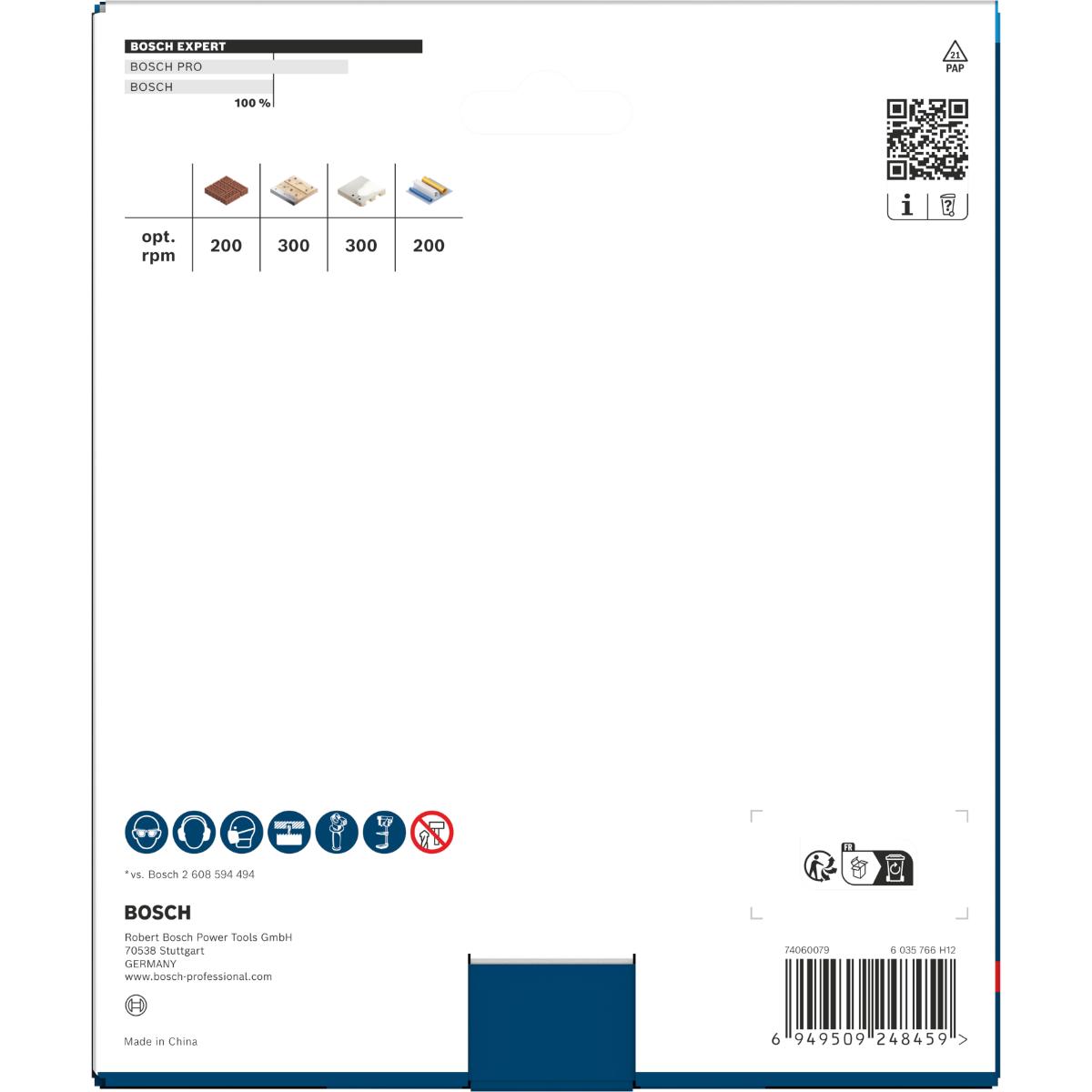 Bosch EXPERT Construction Material Power Change Plus Lochsäge, 140 x 60 mm