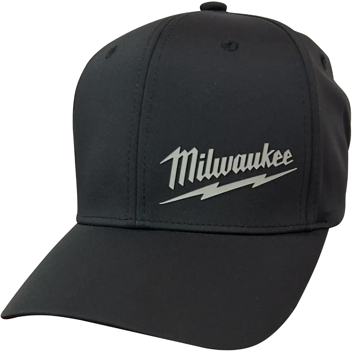 Milwaukee BCPBL-L/XL Performance Baseball Kappe schwarz Größe L/XL mit UV-Schutz