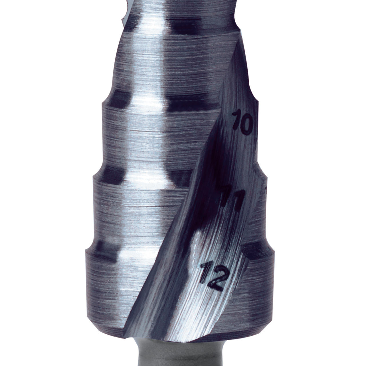 RUKO ULTIMATECUT Stufenbohrer RUnaTEC mit FLOWSTEP® Spitze, HSS, 3-Flächenschaft