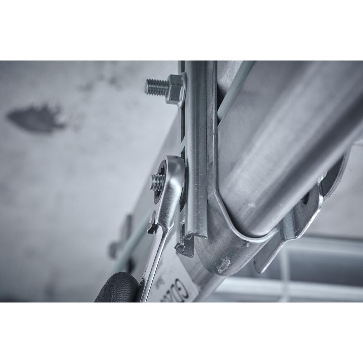 Wiha Ringratschen-Gabelschlüssel Set 12-teilges Set umschaltbar in Halter