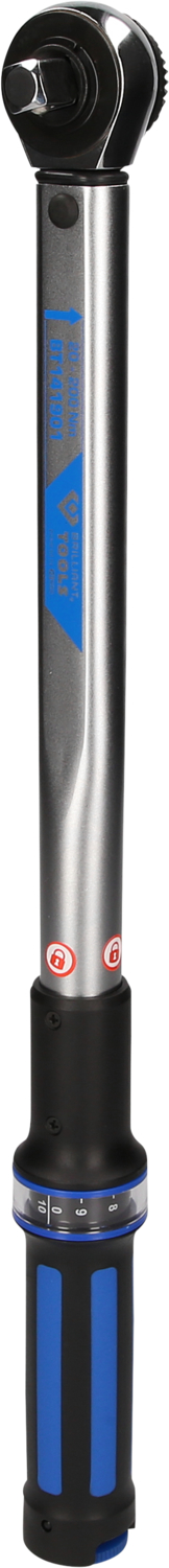 Brilliant Tools 1/2" Drehmomentschlüssel mit Drehknopf-Umsteck-Ratschenkopf, 20 - 200 Nm