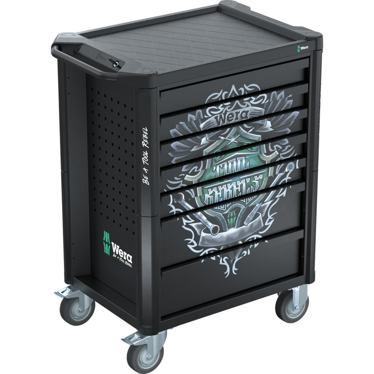 Wera 9800 Tool Rebel Werkstattwagen, ohne Werkzeug