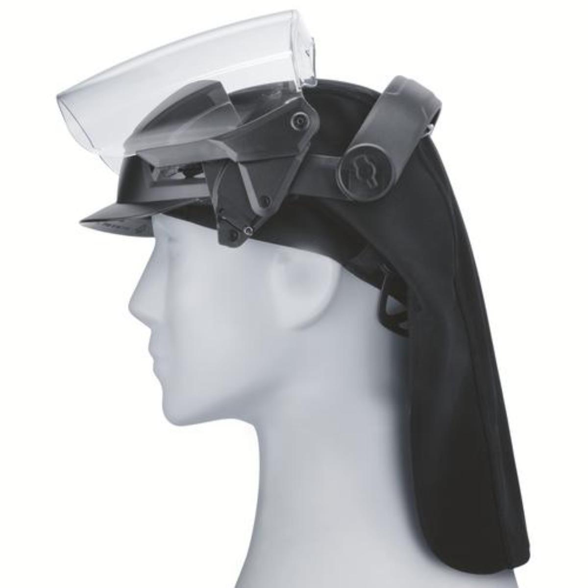 uvex pheos faceguard Sonnen- und Nackenschutz