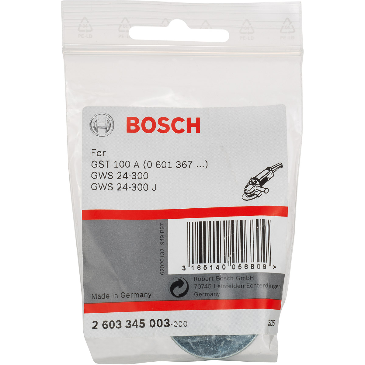 Bosch Spannteilesätze für Bosch-Winkelschleifer