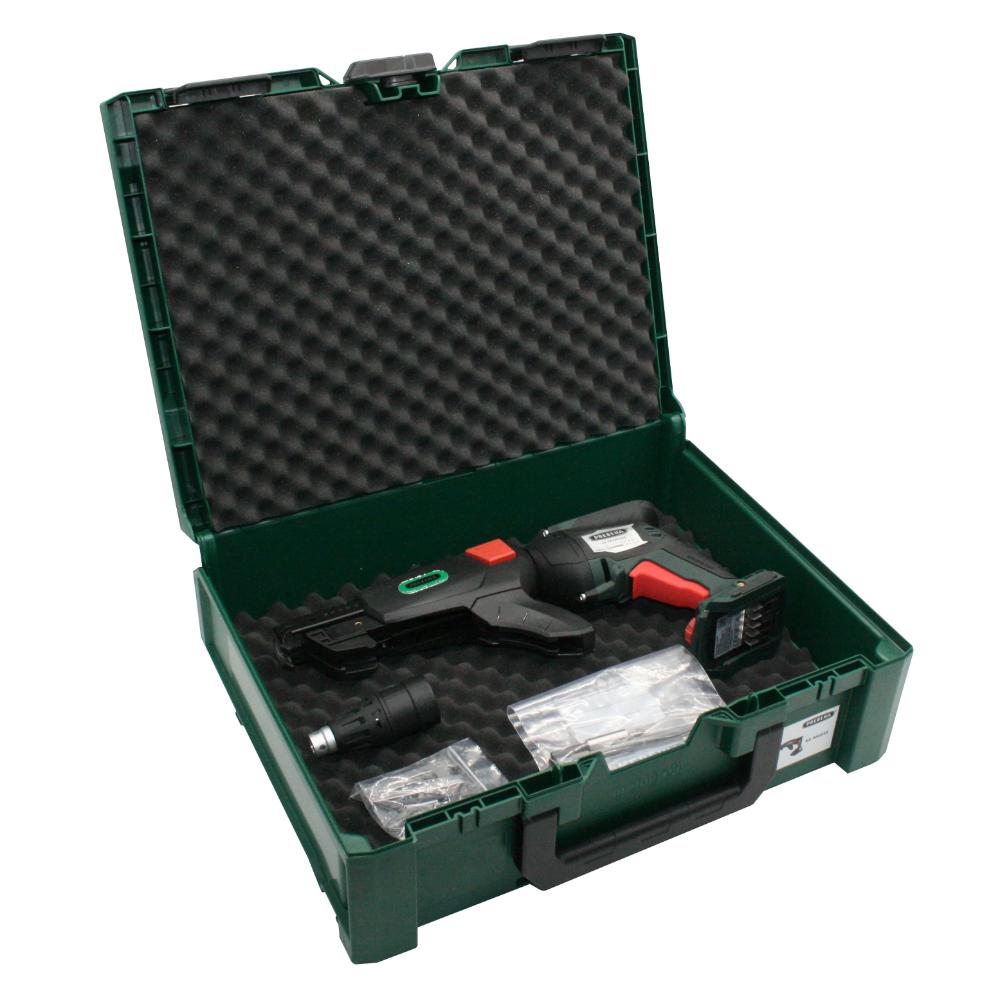 PREBENA 6A-MGS55-SET2 Magazingurtschrauber für 25-55 mm inkl. Akku + Ladestation
