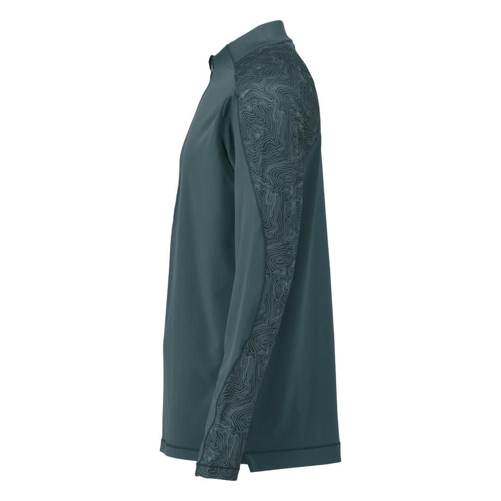 MASCOT Herren Langarmshirt mit kurzem Reißverschluss