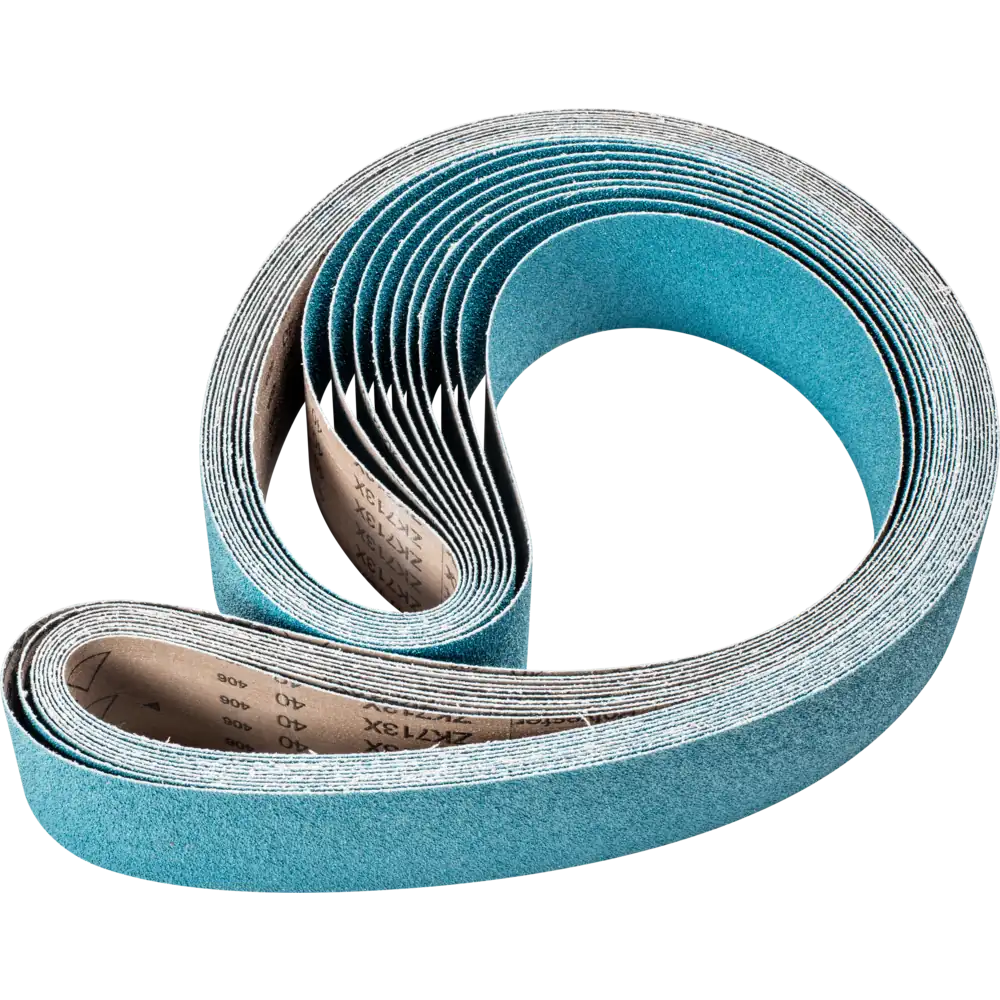 PFERD TOOLS Zirkon Schleifband BA Z für hohen Abtrag mit Bandschleifer Langband