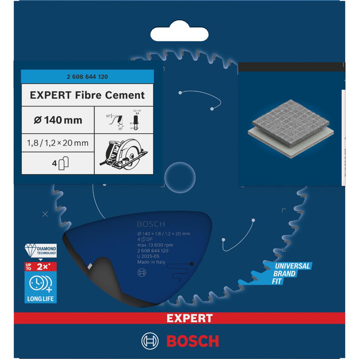 Bosch Kreissägeblatt Expert for Fibre Cement
