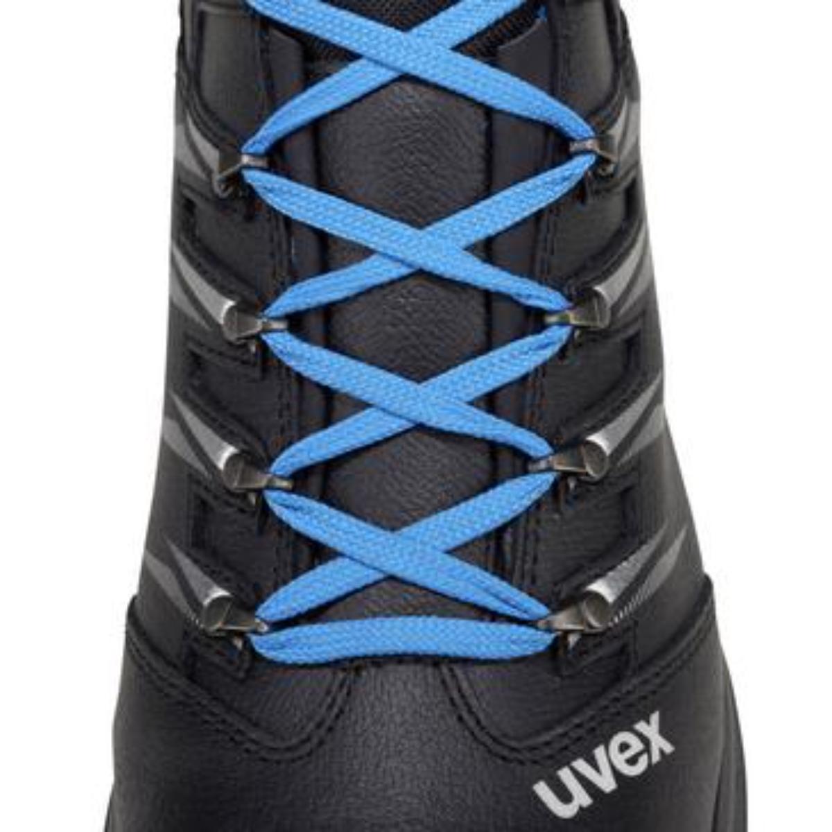 uvex 2 trend Sicherheitsschuh Stiefel S2 blau-schwarz