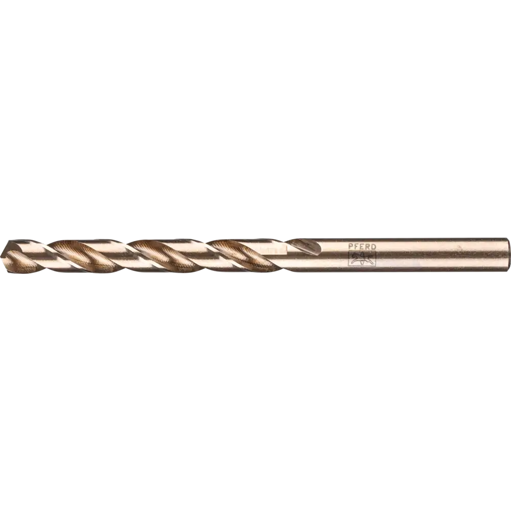 PFERD TOOLS Spiralbohrer INOX Ø 7,5 mm HSS-E Co5 N DIN 340 135° lange Ausführung