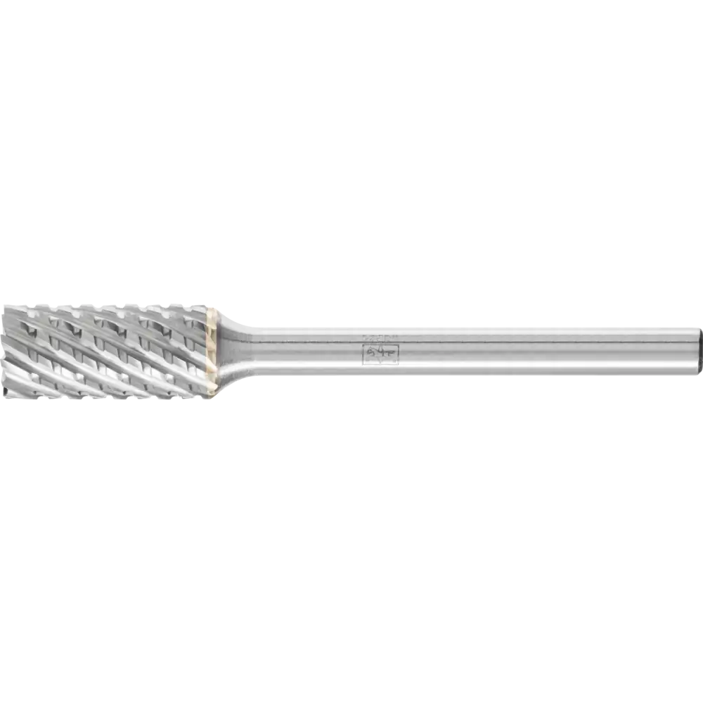 PFERD TOOLS Hartmetall Frässtift Zylinder ZYAS stirnverzahnt TITANIUM für Titan