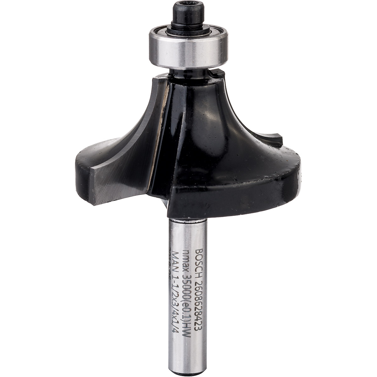 Bosch PRO Abrundfräser Schaft 1/4 Zoll