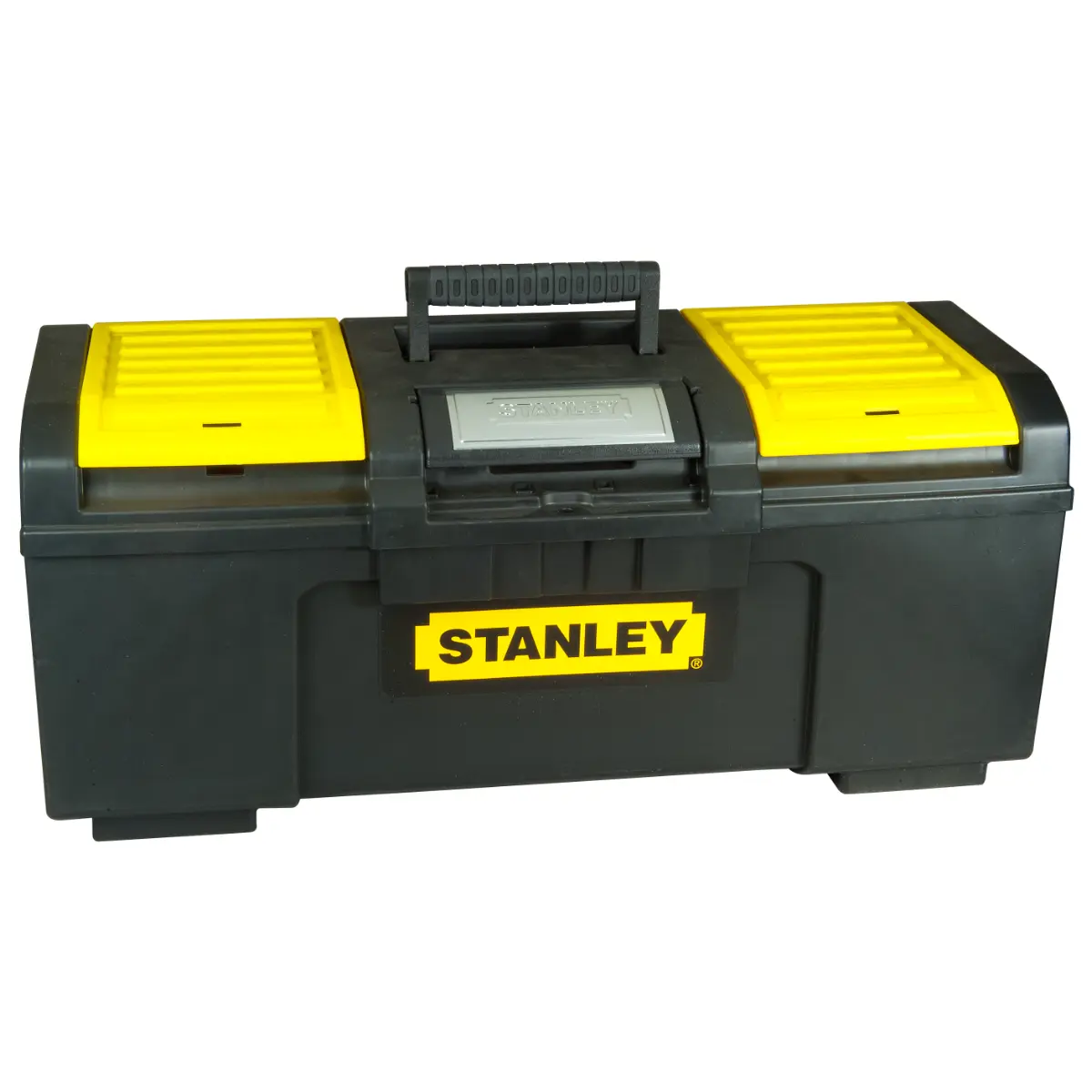 STANLEY Basic Werkzeugbox 59,5x28,1x26cm 24Zoll entnehmbare Trage Organizer