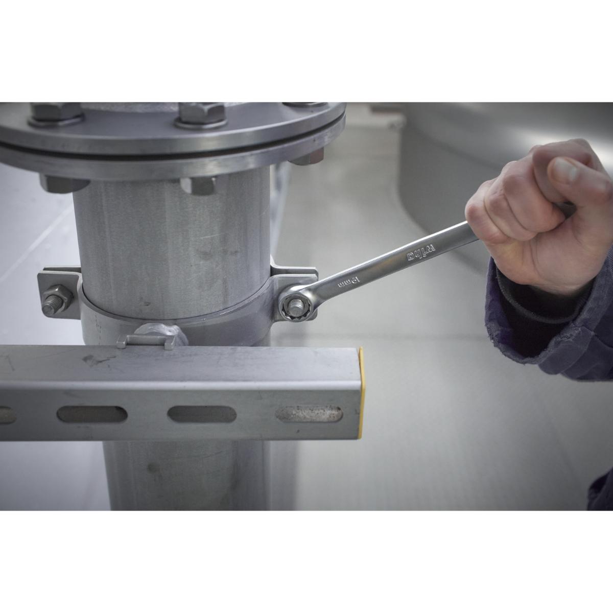 Wiha Ring-Gabelschlüssel Set 12-teilges Set in Halter