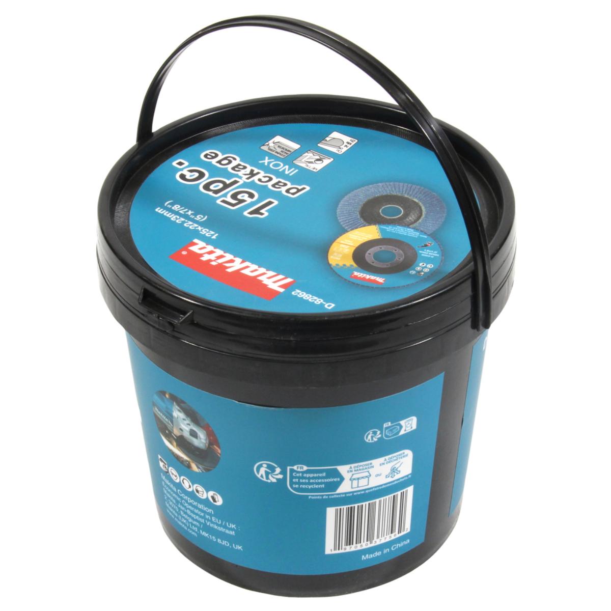 Makita Fächerschleifscheiben 125mm Z80 15 Stück