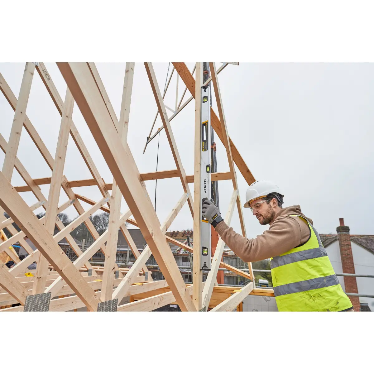 STANLEY FATMAX Hohlprofil-Wasserwaage 120cm (magnetisch)