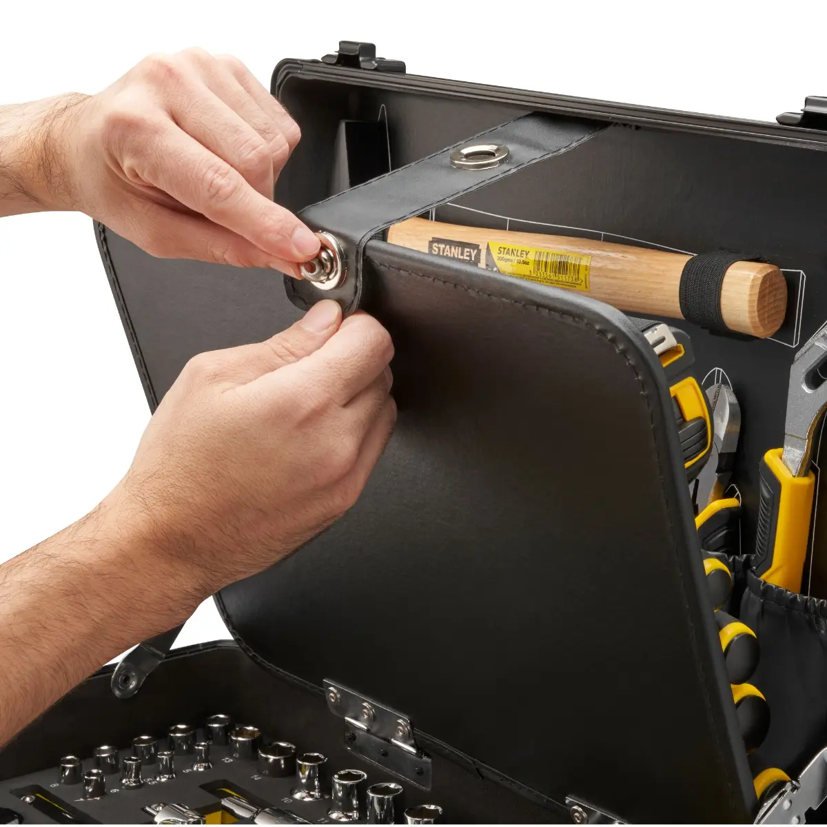 STANLEY Universal-Werkzeugsortiment im Aluminiumkoffer, 119-teilig