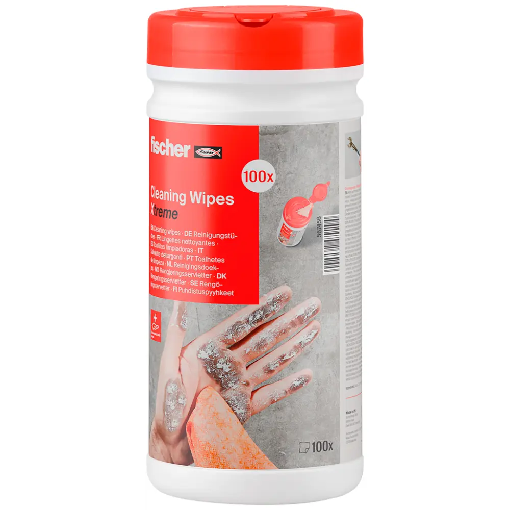 Fischer Reinigungstücher Cleaning Wipes Xtreme