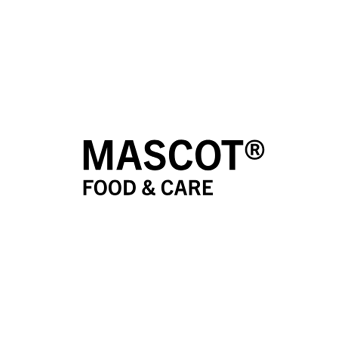Logo, Mascot, Food & Care, Brand Mark, Schwarz auf Weiß