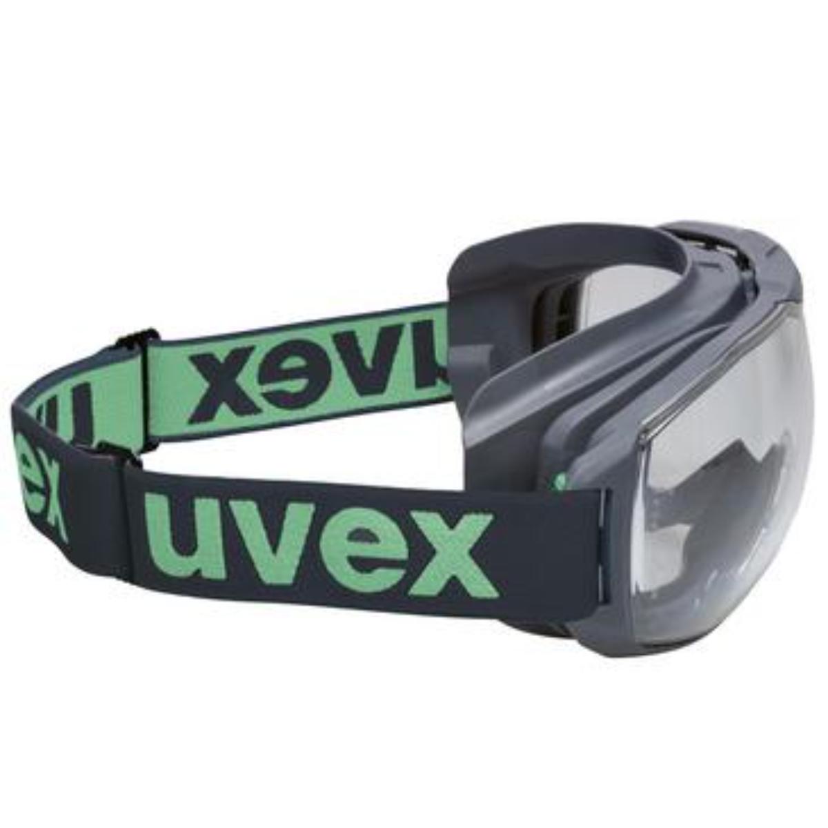 uvex megasonic planet Vollsichtbrille innen beschlagfrei, außen extrem kratzfest & chemikalienbeständig
