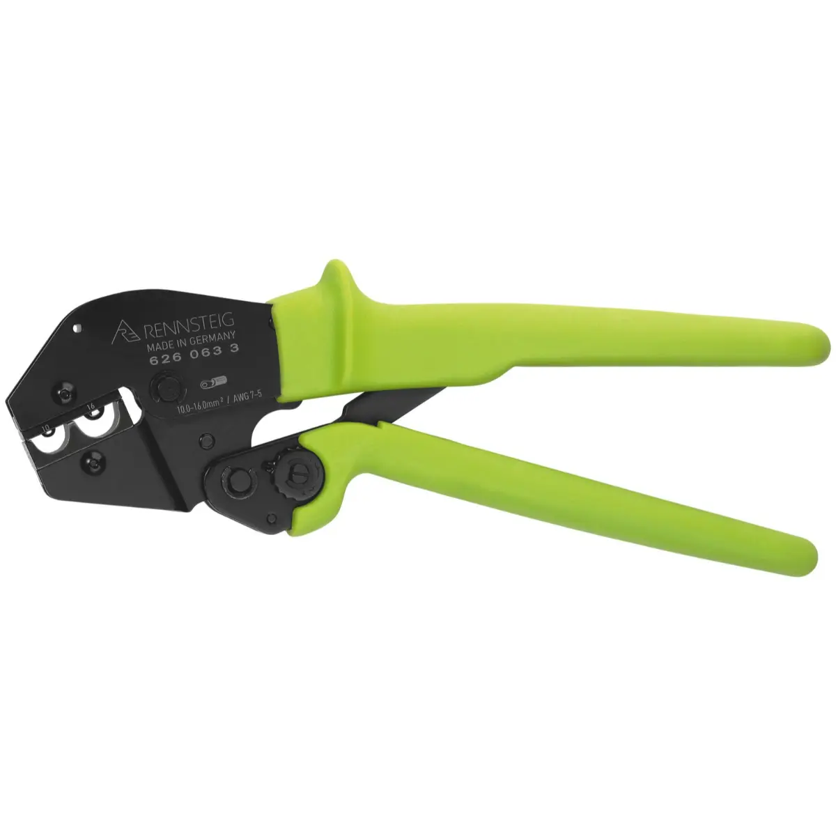 Rennsteig Crimpzange PEW 16 für isolierte Verbinder 10,0 / 16,0 mm²