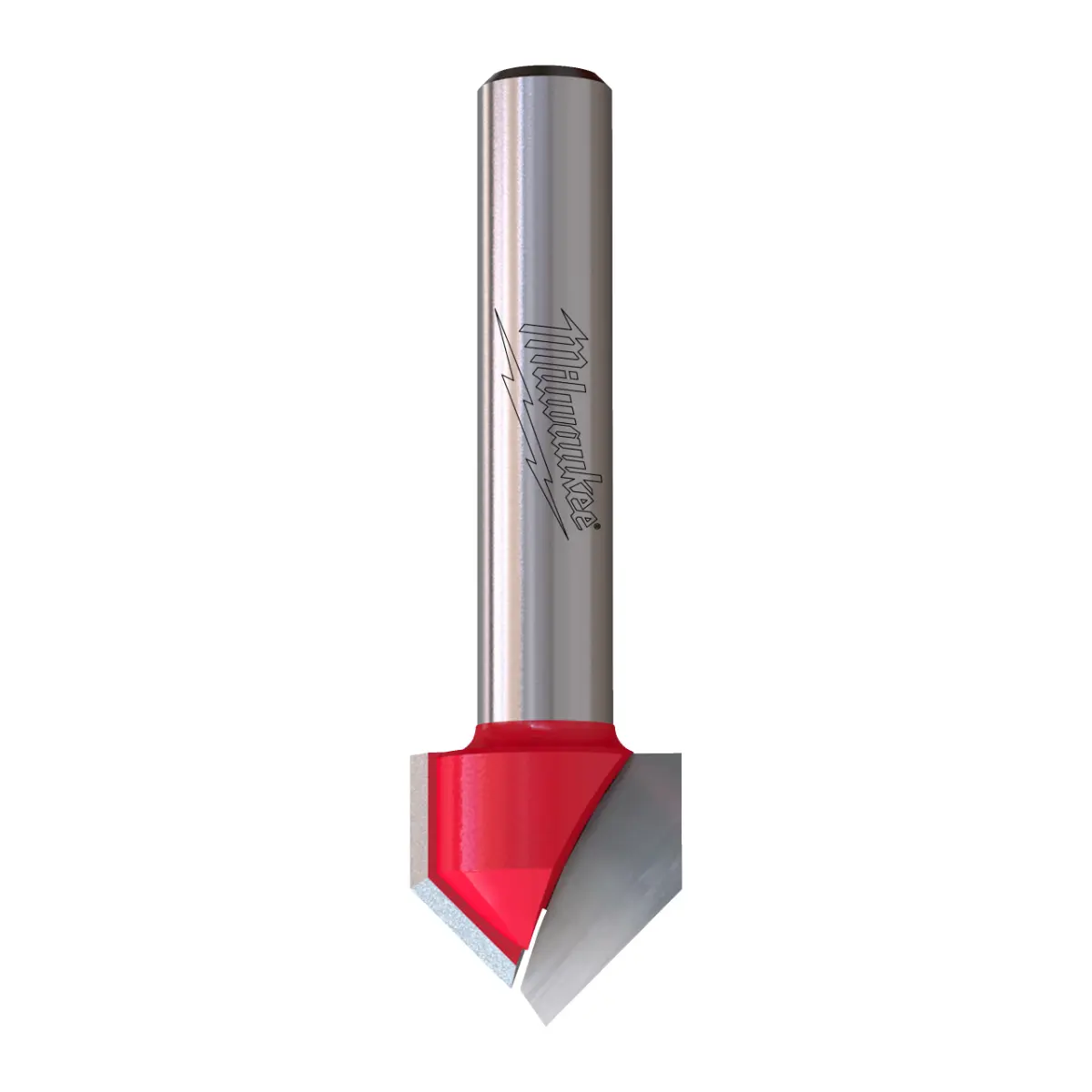 Milwaukee V-Nutfräser 1/4" Schaft 12,7 x 44,5 mm