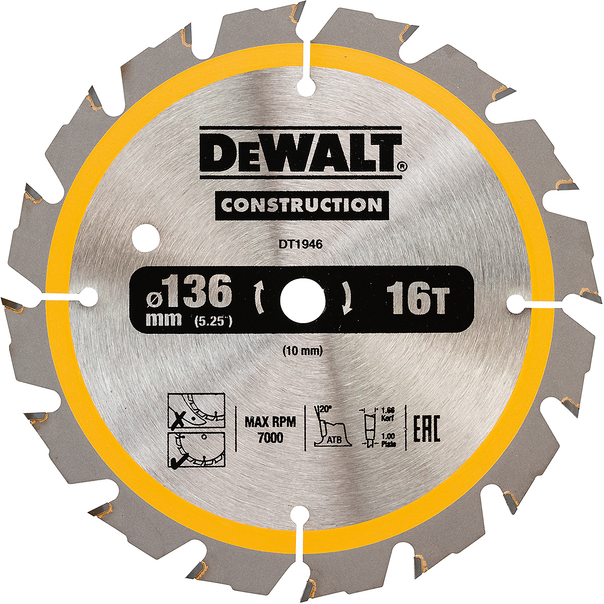 DEWALT XR EXTREME Kreissägeblatt Akku