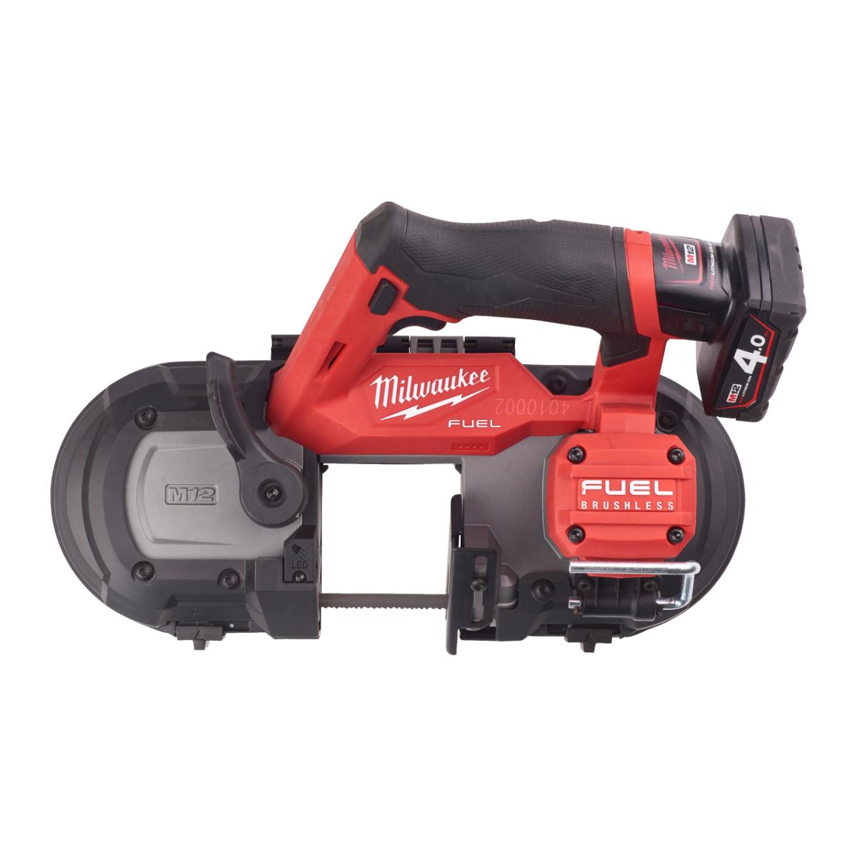 Milwaukee FUEL Akku-Bandsäge M12 FBS64-402C
