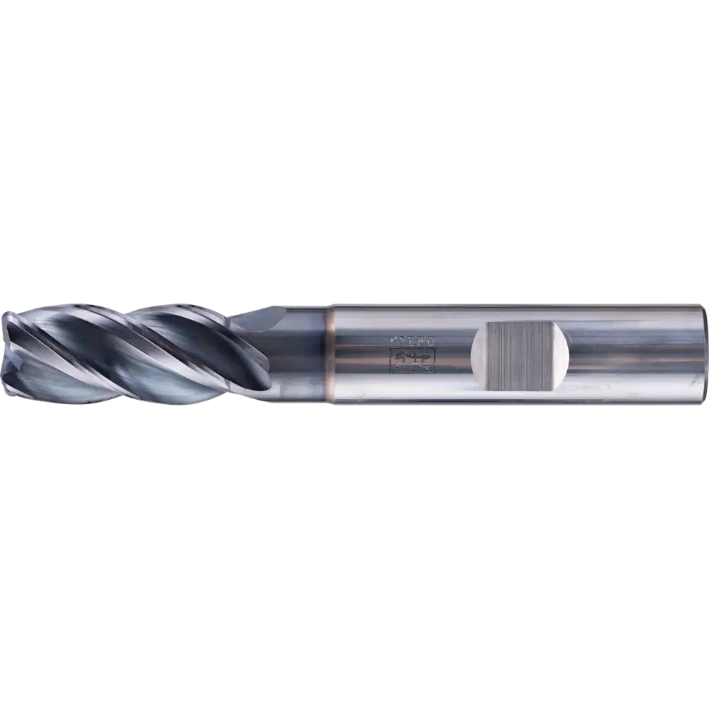 PFERD Tools VHM Eckfräser lang 4 Schneiden Radius TiAlN Schaft HB Universal Line