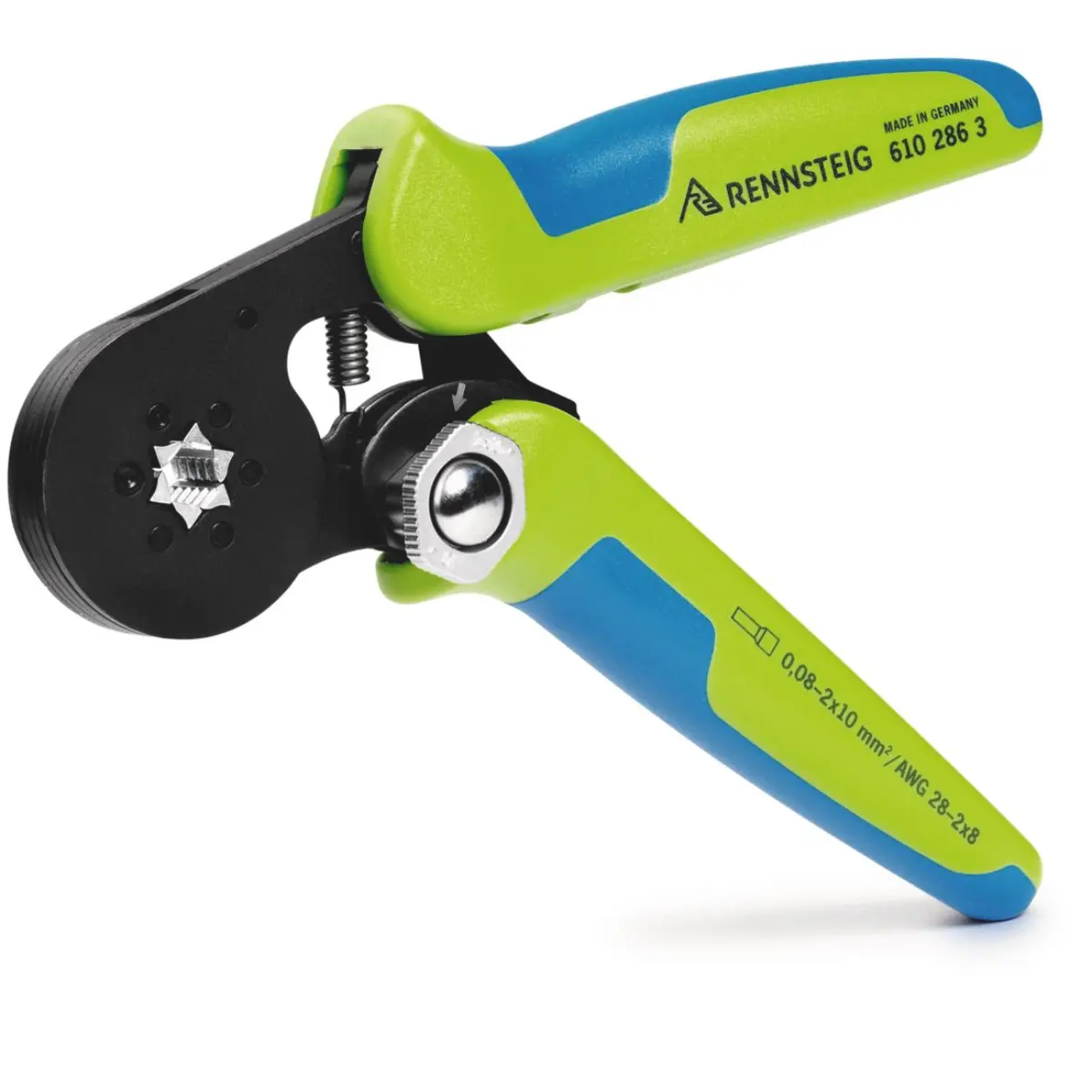 Rennsteig Aderendhülsencrimpzange PEW 8.286 0,08 - 16,0 mm², brüniert