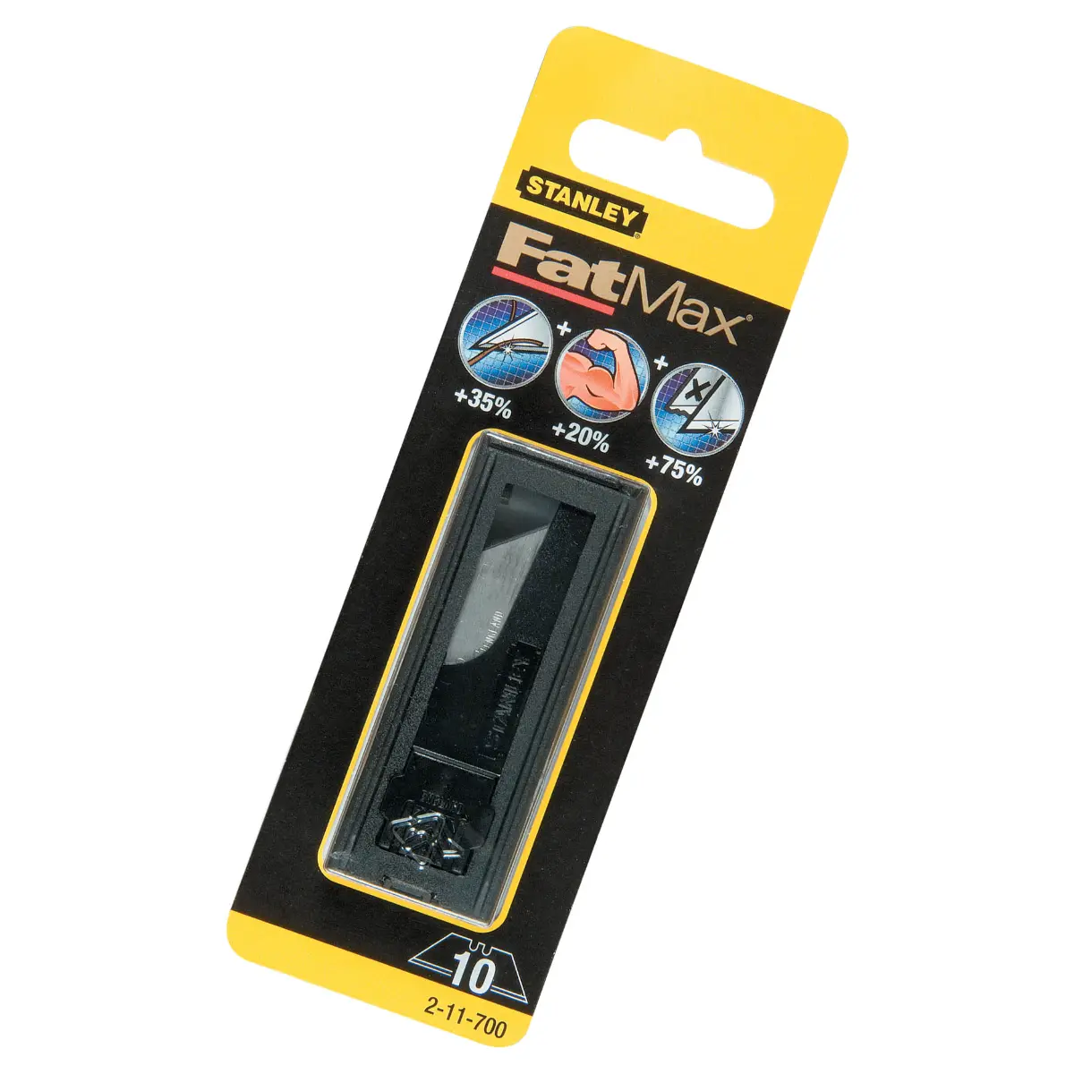 STANLEY FATMAX Trapezklinge, 10 Stück im Spender (SB-verpackt)